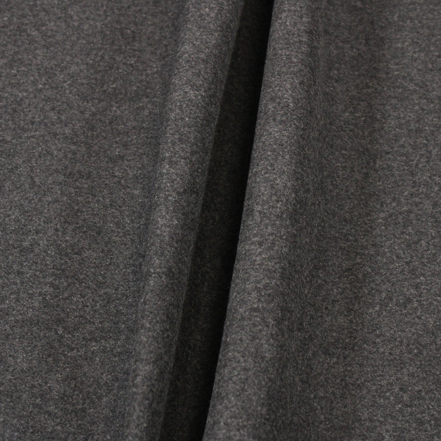 3 YARDS GREY HEAVY WOOL