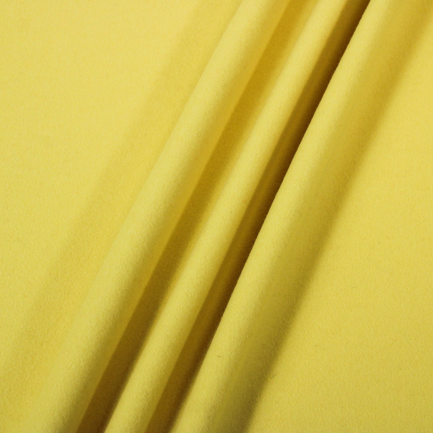 2 YARDS YELLOW FELTED WOOL