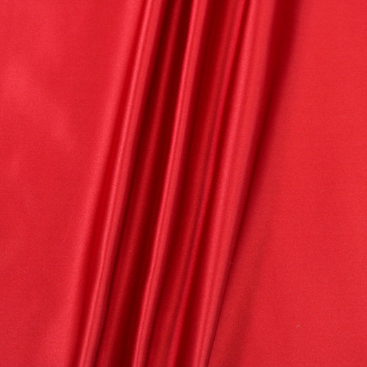 RED ROSE DUCHESS SATIN