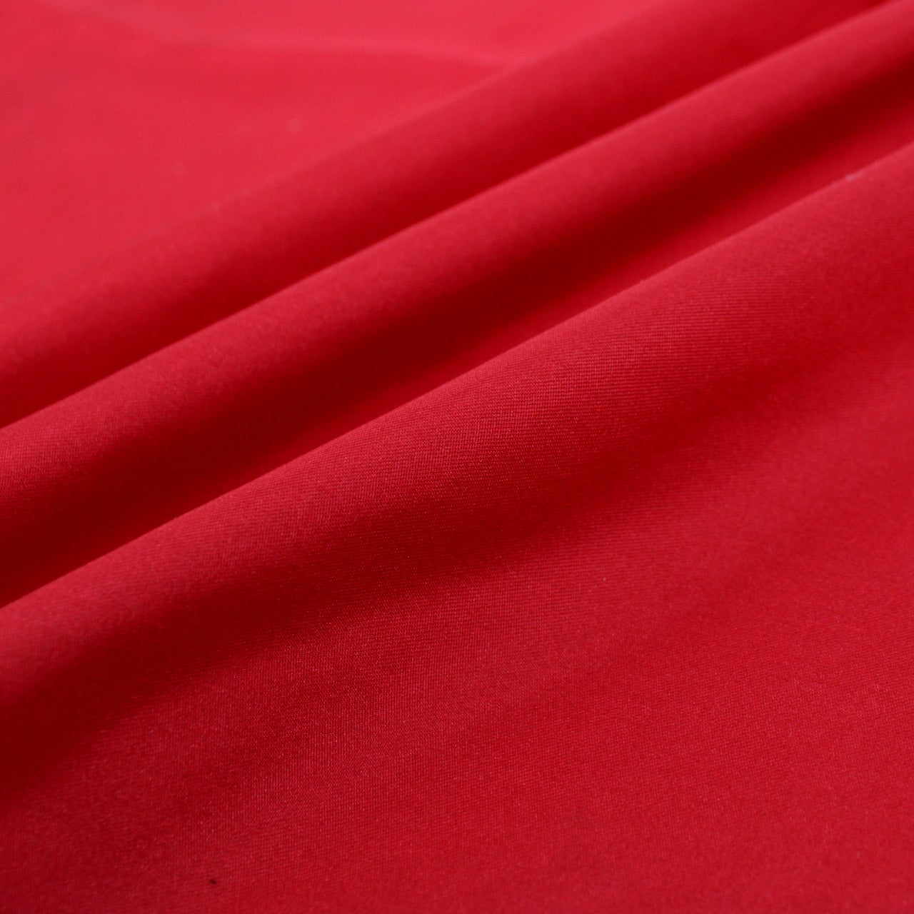 2 YARDS RED SILK TWILL