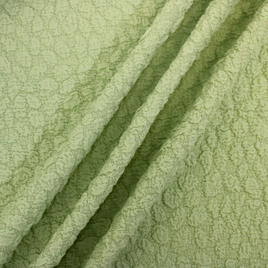 4 YARDS MINT STRETCH JACQUARD