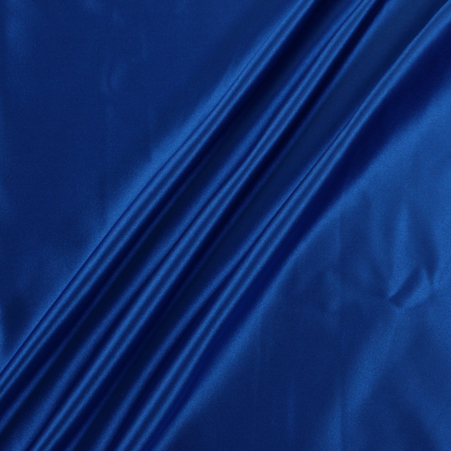 3 1/2 YARDS COBALT SILK SATIN