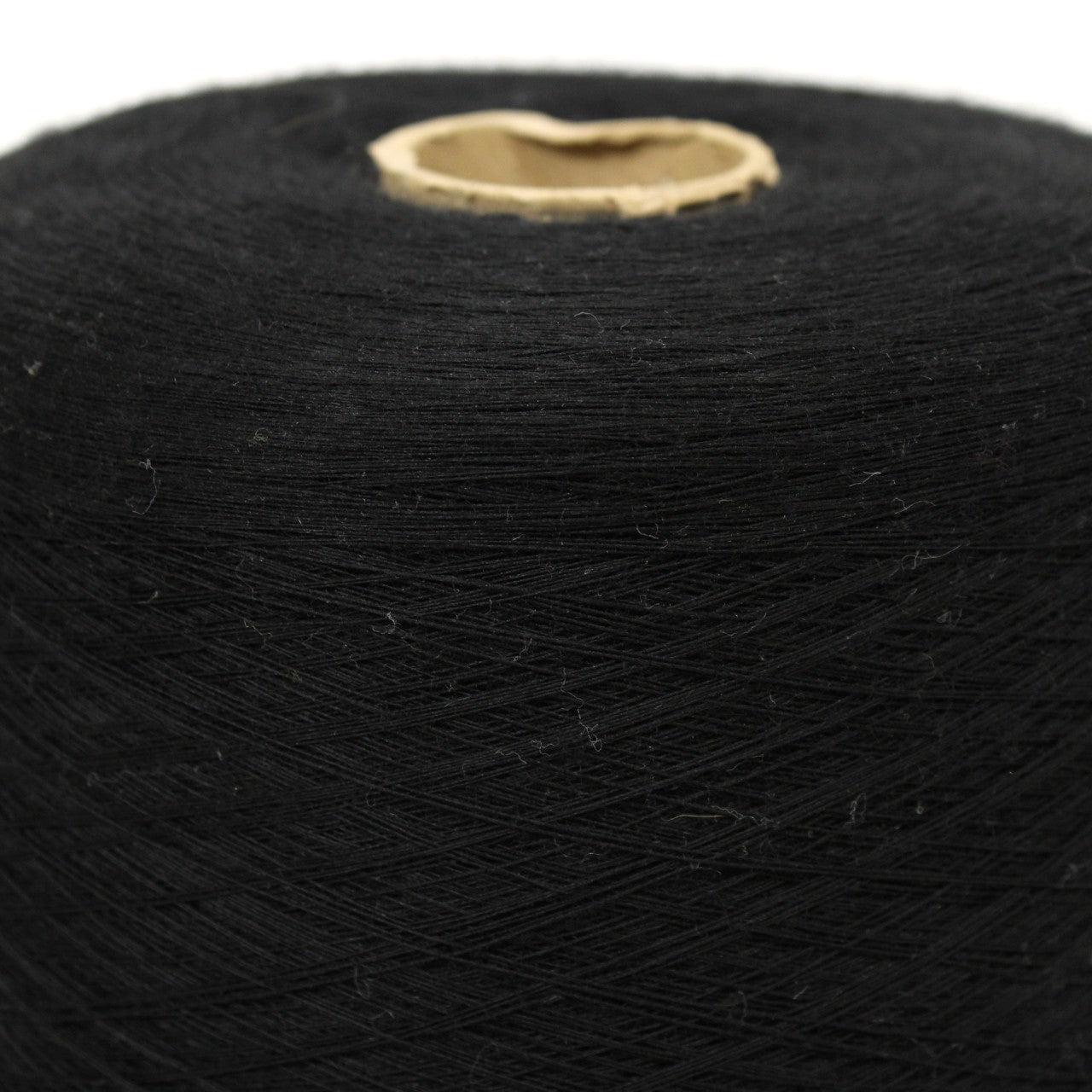 BLACK WOOL YARN