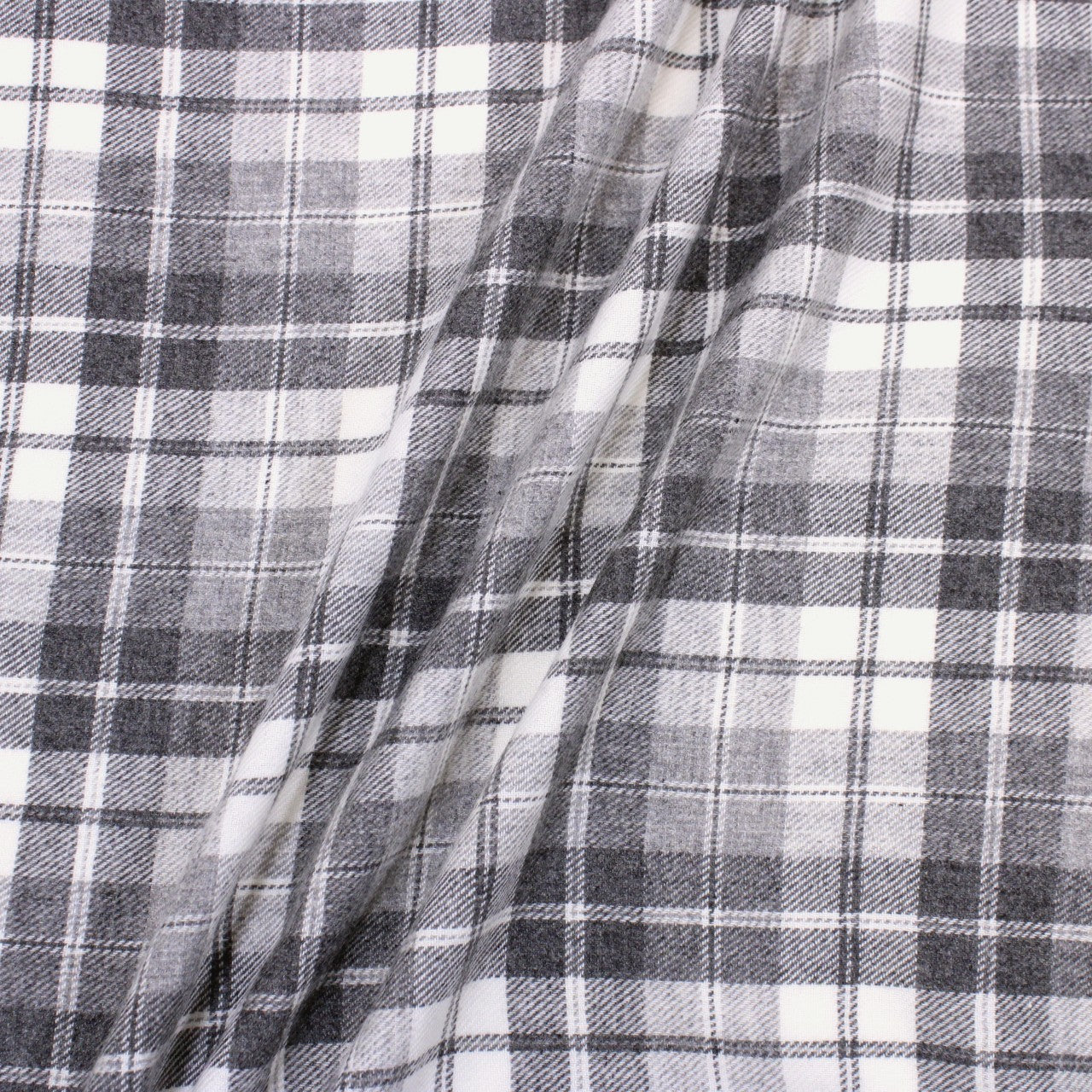 GREYSCALE CASHMERE FLANNEL