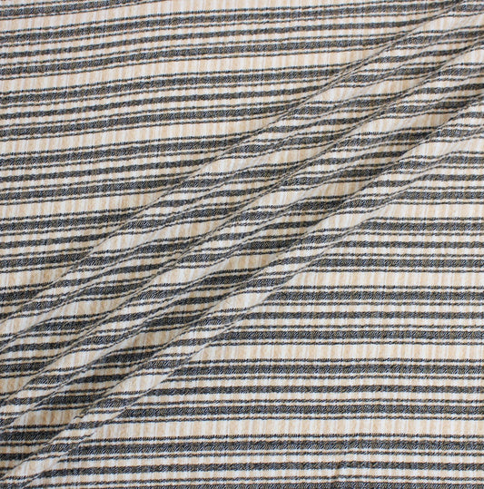 MULTI-STRIPED SEERSUCKER