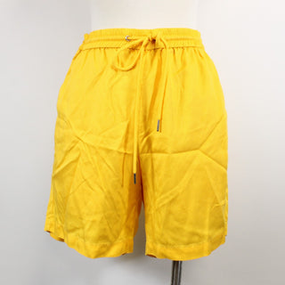 YELLOW ATHLETIC SHORTS