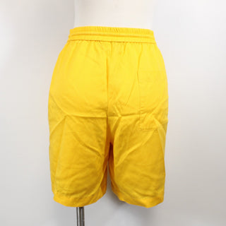 YELLOW ATHLETIC SHORTS