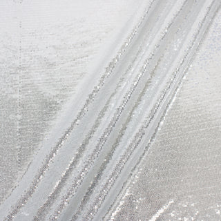 1.5 YARDS SILVER SEQUIN MESH