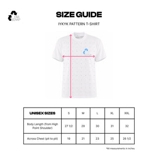 IYKYK PATTERN T-SHIRT