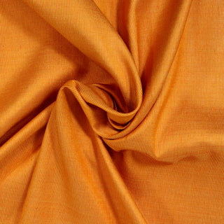swirl of orange marmalade two-tone colored silk fabric