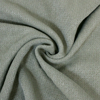 swirl of matcha colored woven-diamond upholstery fabric