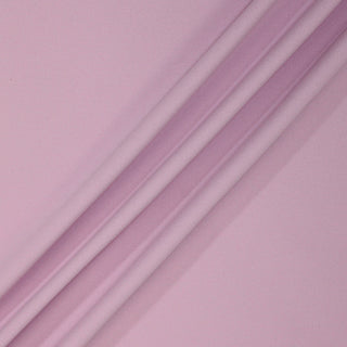ripple of matte crepe fabric in a pastel lilac color