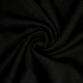swirl of boiled wool fabric demonstrating the drape