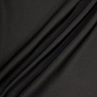 black silk faille fabric, 3 lines of draping to demonstrate the subtle structural quality