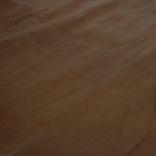 face of a brown lambskin leatherhide