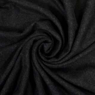 swirl of felted grey fabric