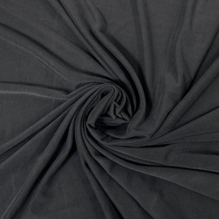 swirl of dark slate jersey fabric