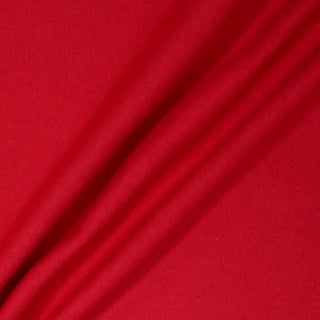 STRAWBERRY RED FLEECE-LINED JERSEY