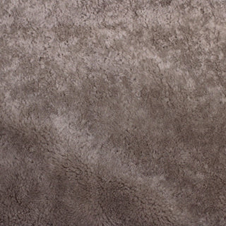 taupe shearling sheepskin hide