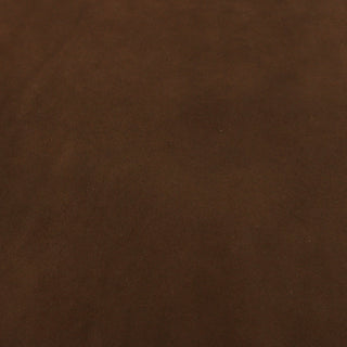 soft face of a deep brown colored lambskin suede hide