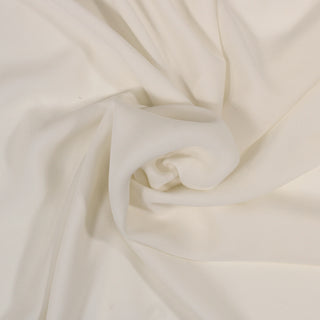 swirl of vanilla silk chiffon fabric