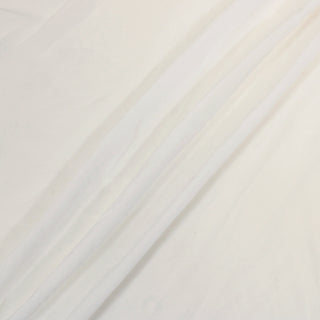rumple of white broadcloth fabric