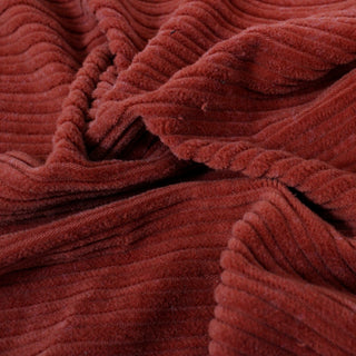 WIDE-WALE BURNT ORANGE CORDUROY