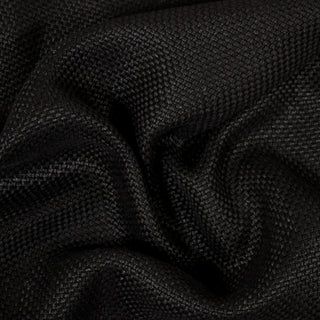 2.5 YARDS BLACK BASKETWEAVE UPHOLSTERY