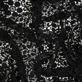 BLACK BLOSSOM LACE