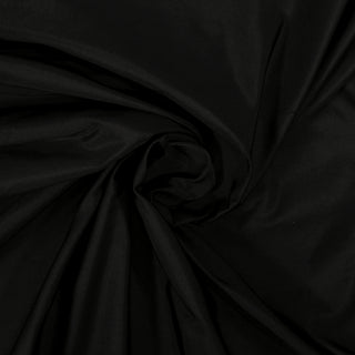BLACK SILK DUCHESS SATIN