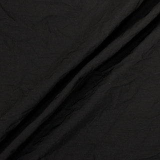 BLACK CRINKLE NYLON