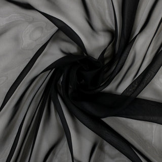 BLACK ORGANZA