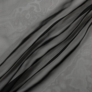 BLACK ORGANZA