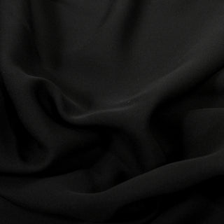 NOIR STRETCH-SILK CHIFFON