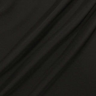 OBSIDIAN STRETCH-SILK CHIFFON