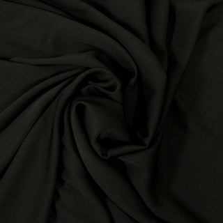OBSIDIAN STRETCH-SILK CHIFFON