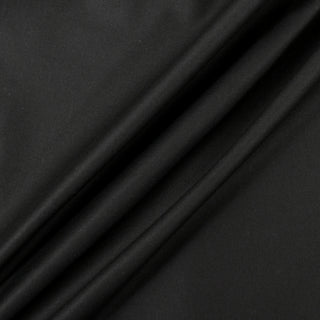 three diagonal lines draped of a black twill fabric