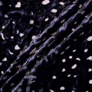 ROYAL PURPLE LEOPARD BURNOUT VELVET
