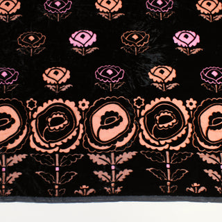 4 YARDS FLORAL BURNOUT VELVET
