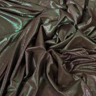 IRIDESCENT 2X2 RIB JERSEY