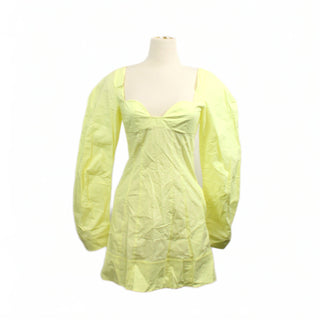 CITRON YELLOW MINI DRESS