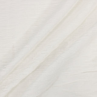 WHITE CRINKLE COTTON