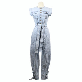 DESIGNER DENIM JUMPSUIT
