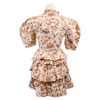 PRINTED MINI DRESS