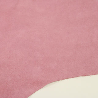 DUSTY PINK CALF SUEDE