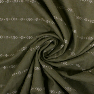 4.25 YARDS EARTHY HERRINGBONE FLANNEL