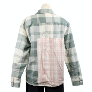 BRUSHED FLANNEL BUTTON UP
