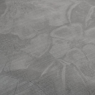 flat photo of ivory silk organza fabric with very subtle woven-in floral print