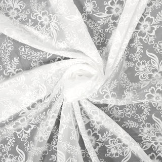 FLOWER PRINTED NYLON