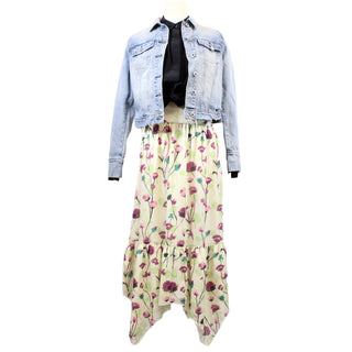 FLORAL SKIRT